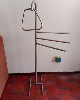 piantana bagno porta asciugamani / rotolo INOX