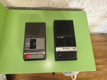 Lotto 2 Lettore Cassette Panasonic lenoir