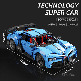 Modello Bugatti giocattoli Lego da costruzione