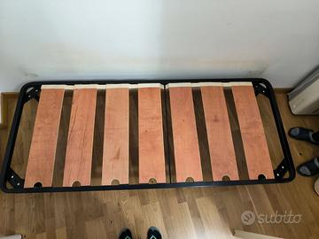 Rete  letto singolo doghe larghe