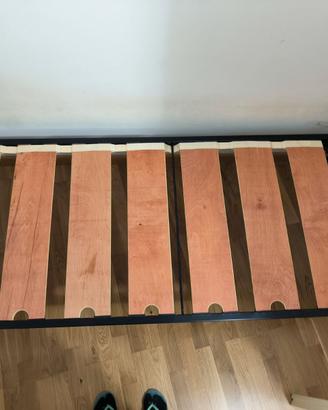 Rete  letto singolo doghe larghe
