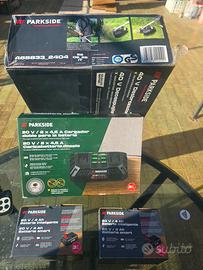 decespugliatore a batteria doppia parkside 