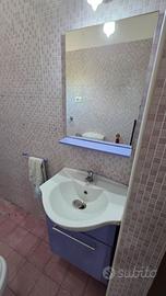 Mobile Mobiletto Lavabo Wc Bidet Specchio Bagno