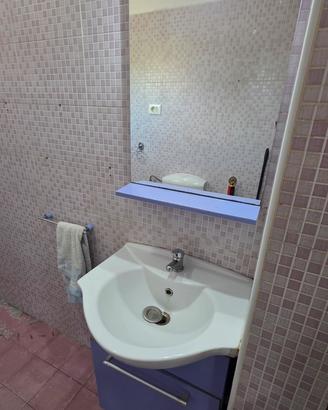 Mobile Mobiletto Lavabo Wc Bidet Specchio Bagno