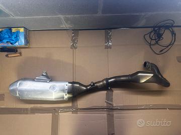 Scarico honda crf450r