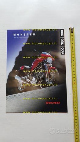 Ducati MONSTER 900 750 600 1994-95 depliant EPOCA