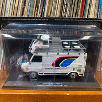 Modellino furgone citroen c35 phase 2 team 1/43