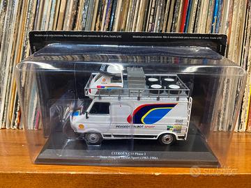 Modellino furgone citroen c35 phase 2 team 1/43