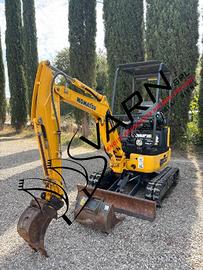 ESCAVATORE KOMATSU PC16 SOLO 650 ORE REALI