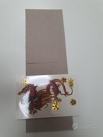 Tatuaggio Drago misure 10.5  x 5