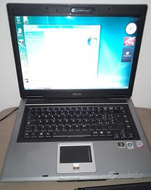 Asus notebook f3s computer pc portatile vintage 