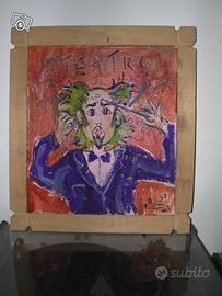 Salvatore Capossela 35x40 acrilico su tela