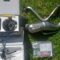 gruppo termico + albero motore + scarico 