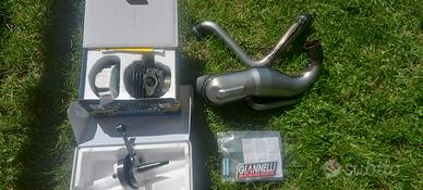 gruppo termico + albero motore + scarico 