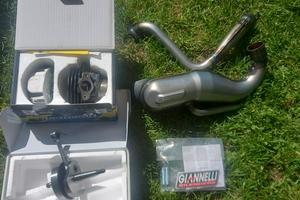 gruppo termico + albero motore + scarico 