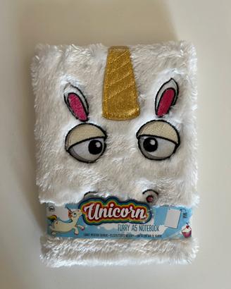 Diario unicorno in peluche