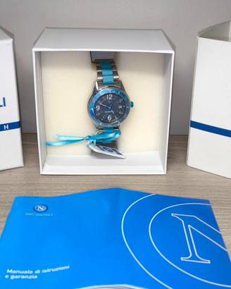 Orologio Ufficiale SSC Napoli - Nuovo con Pellicol