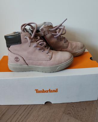 Stivaletti Timberland rosa cipria numero 31

