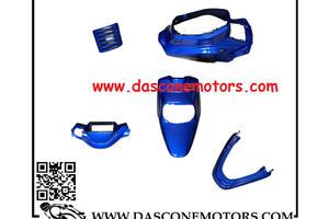 KIT 5 PEZZI CARENE BLU METALLIZZATO MBK BOOSTER – 