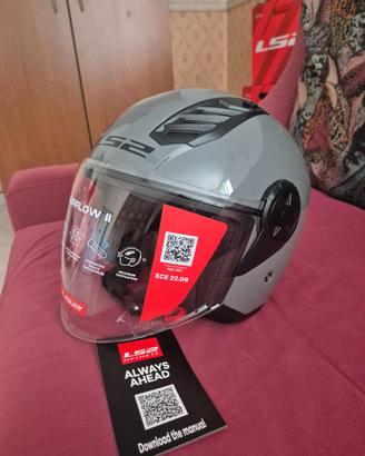 Casco jet ls2 airflow 2