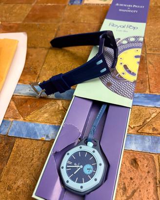 Orologio unisex blu e azzurro