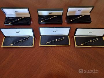 Collezione di 6 Montblanc nuove, da 3.000 € a 1170