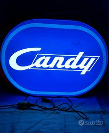 Insegna Luminosa CANDY anni 80