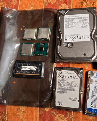 Lotto Stock Mainboard CPU RAM HARD DISK
