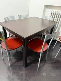 Tavolo 80 x 120 allungabile