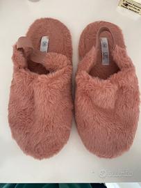 Mule Pantofole in pelo caldissime fashion n.38