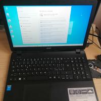 PC portatile Acer aspire 15.6 500gb 4gb win. 10