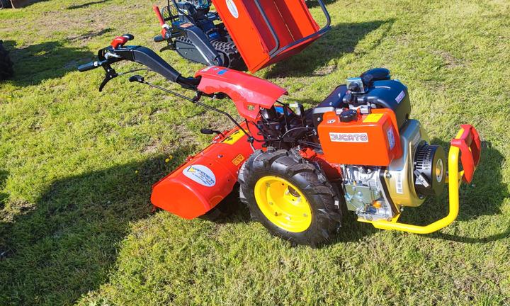 MOTOCOLTIVATORE DIESEL AVV.TO BATTERIA CON ZAPPA