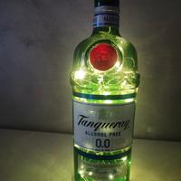 Lampada con bottiglia