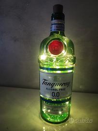 Lampada con bottiglia