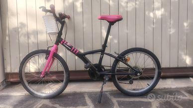 Bicicletta bambina B'Twin 20 pollici con cambio