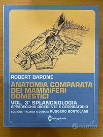 Libri: anatomia comparata dei mammiferi domestici