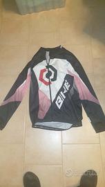 Felpa ciclismo con zip taglia M
