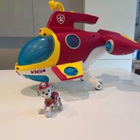 ELICOTTERO PAW PATROL CON PERSONAGGIO