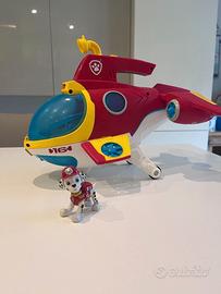 ELICOTTERO PAW PATROL CON PERSONAGGIO