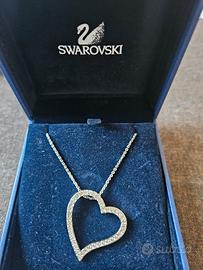 Swarovski - Collana cuore nuova confezionata