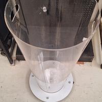 Espositore a cono in plexiglass