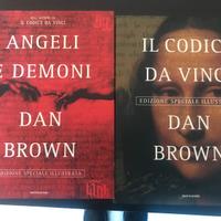 Libri Dan Brown Codice da Vinci e Angeli e Demoni