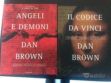 Libri Dan Brown Codice da Vinci e Angeli e Demoni