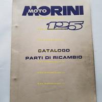 Moto Morini 125 H CATALOGO RICAMBI originale