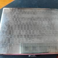 portasigarette vintage argento 