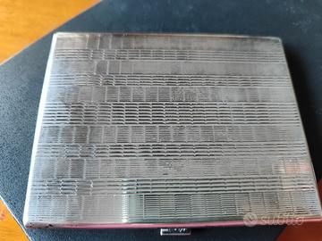 portasigarette vintage argento 