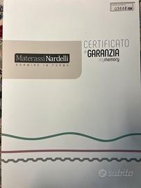 Materasso e/rete Nardelli