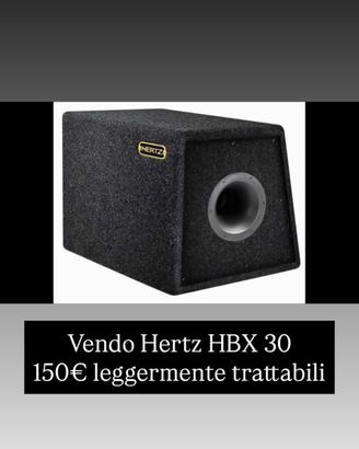 Subwoofer Hertz HBX 30 (FOTO IMDICATIVA)