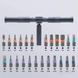 Set di cacciaviti a cricchetto chiave flessibile