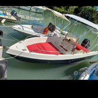 Barca open saver con motore mercury 40/60 4 tempi